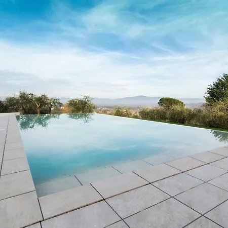 Luxury Villa Spaccasole Su Cortona - Sauna & Infinity Pool Foiano Della Chiana Exterior photo