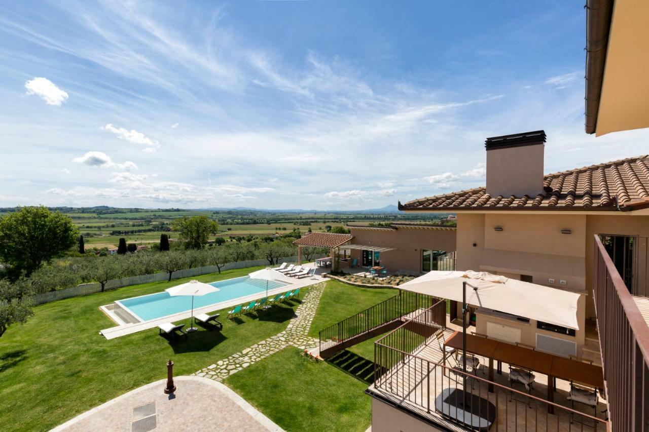 Luxury Spaccasole Su Cortona - Sauna & Infinity Pool Hébergement de vacances Foiano Della Chiana
