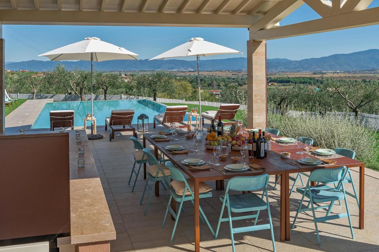 Luxury Spaccasole Su Cortona - Sauna & Infinity Pool Hébergement de vacances