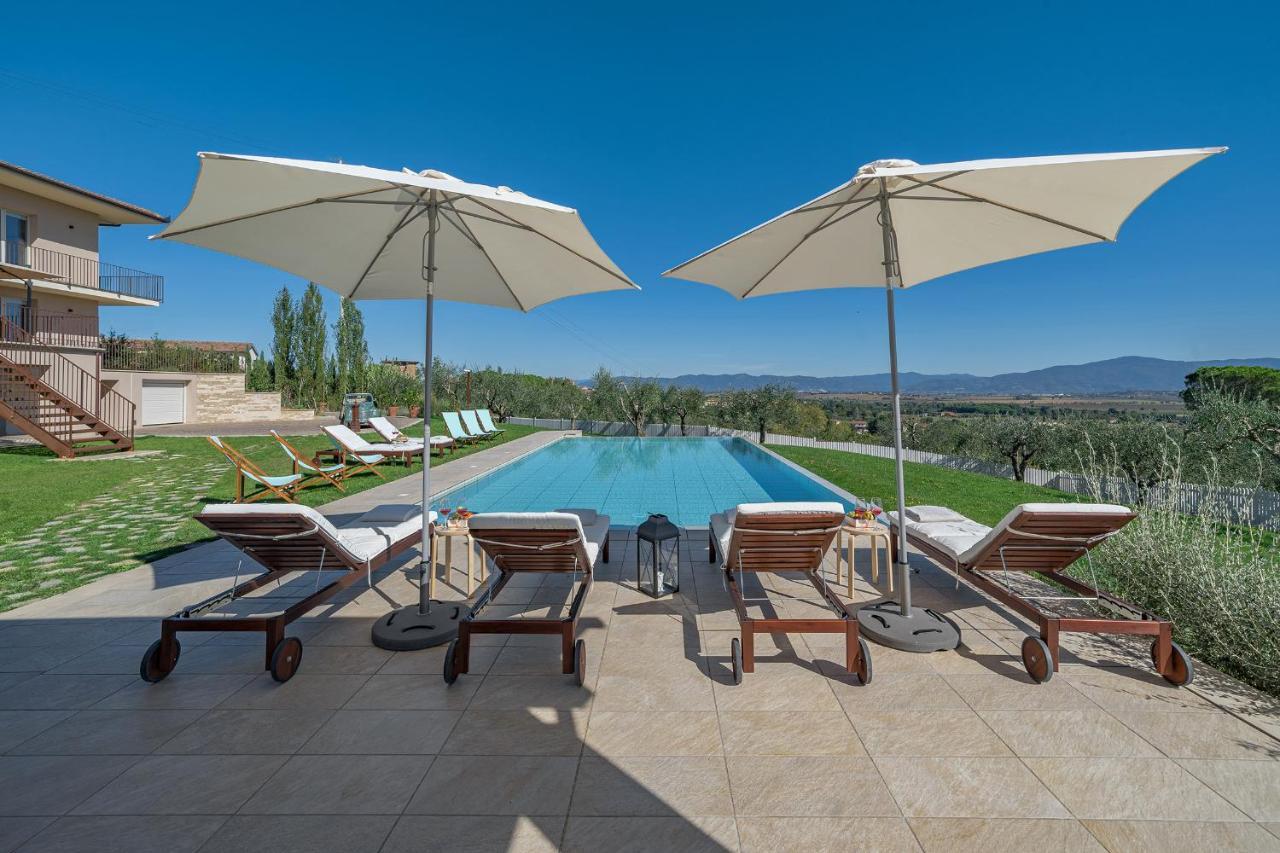 Hébergement de vacances Luxury Spaccasole Su Cortona - Sauna & Infinity Pool Foiano Della Chiana